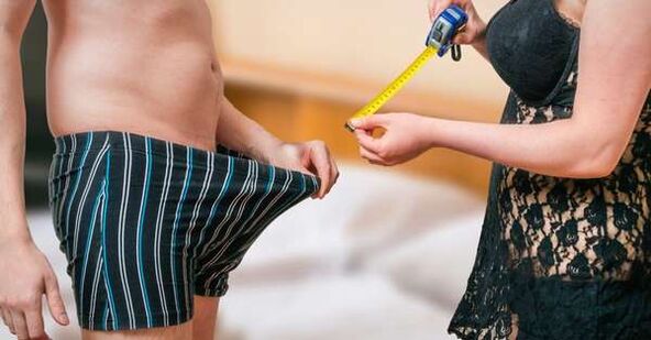 Măsurarea penisului cu centimetru